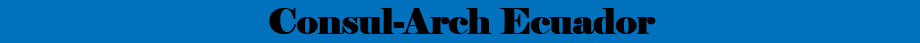 Consul-Arch Ecuador